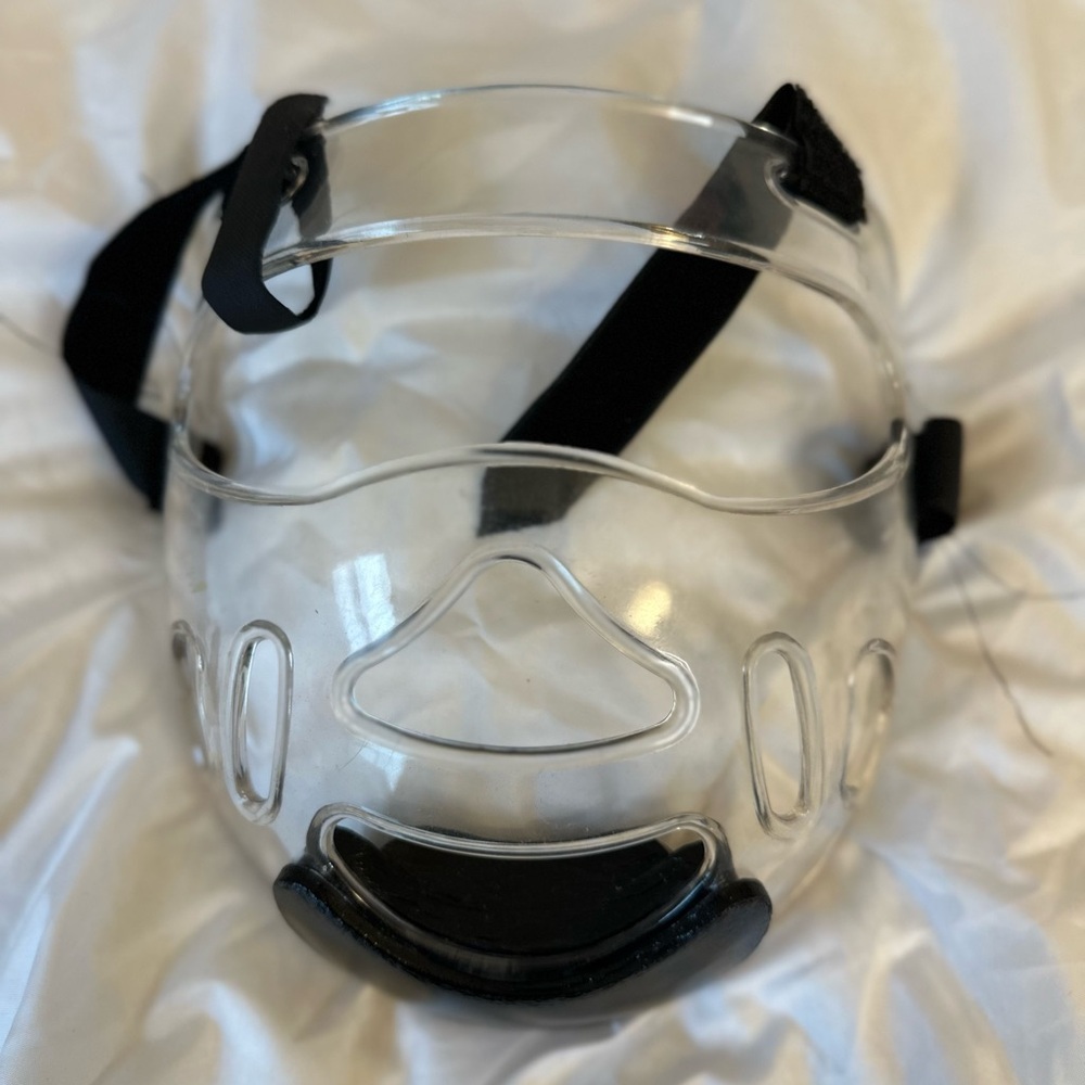 Taekwondo Martial Arts Protective Face Shield Size: Youth OS